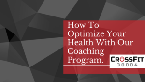 How to optimize your health with our coaching program.